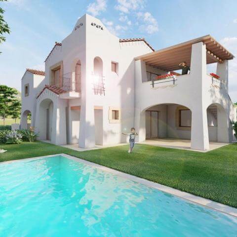 Villa a Budoni in Sardegna